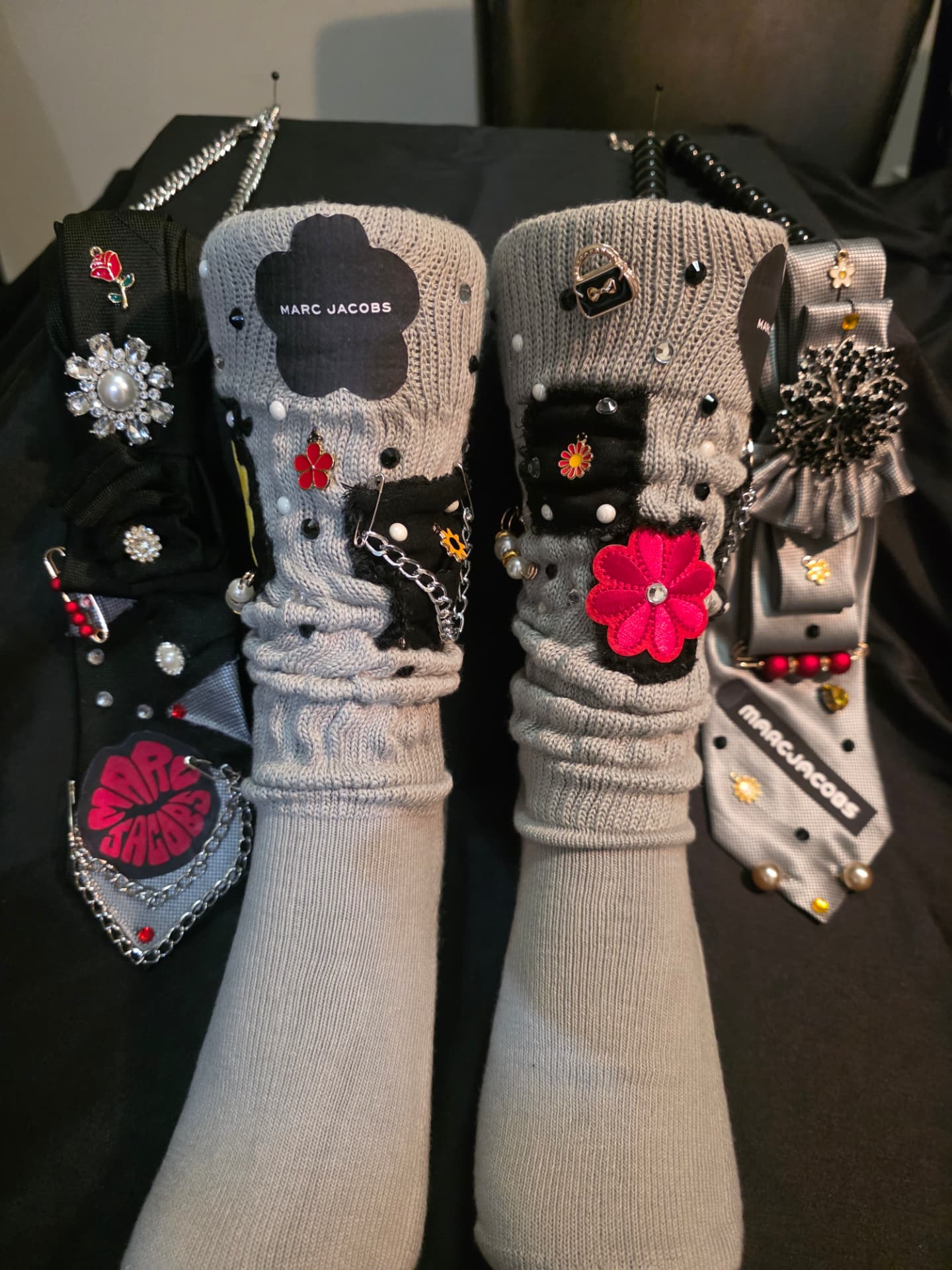 Embellished Knit Set